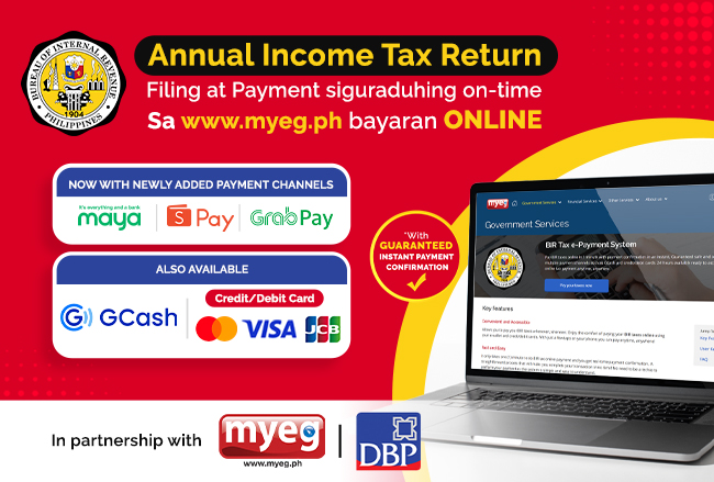 Maya, GrabPay, ShopeePay Now on BIR's E-Payment Service